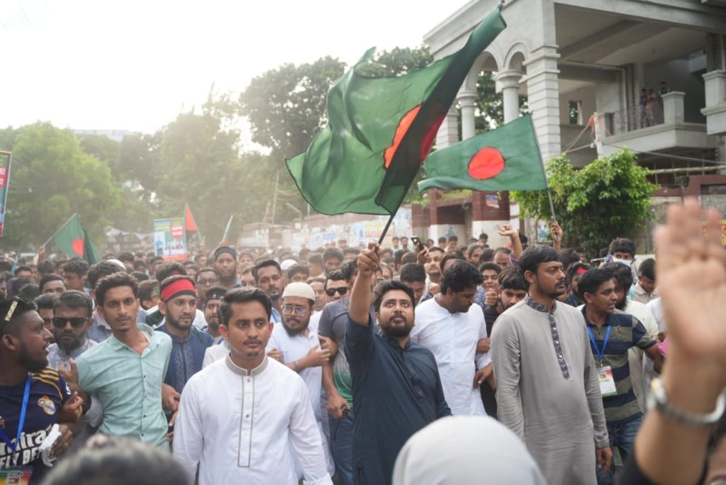 ৩ আগস্ট নতুন বাংলাদেশের ইশতেহার ঘোষণার ঘোষণা দিলেন নাহিদ ইসলাম