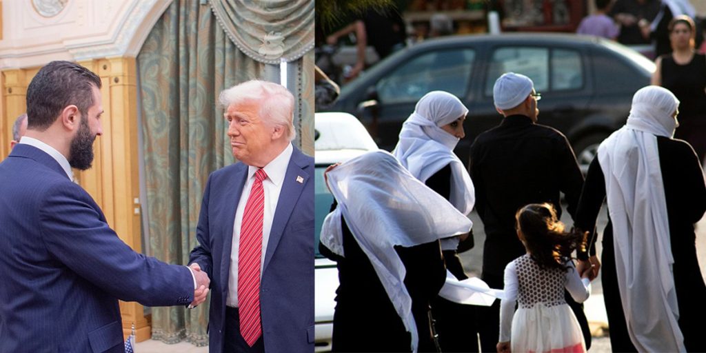 সিরিয়ার ওপর থেকে নিষেধাজ্ঞা প্রত্যাহারে ট্রাম্পের নির্বাহী আদেশ: পুনর্গঠনের পথ খুলছে